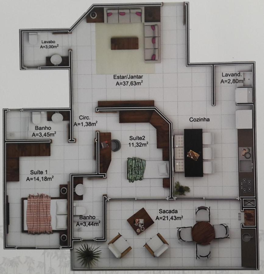 Apto Novo - 2 Suites - Costao Norte Dos Ingleses. Флоріанополіс Екстер'єр фото